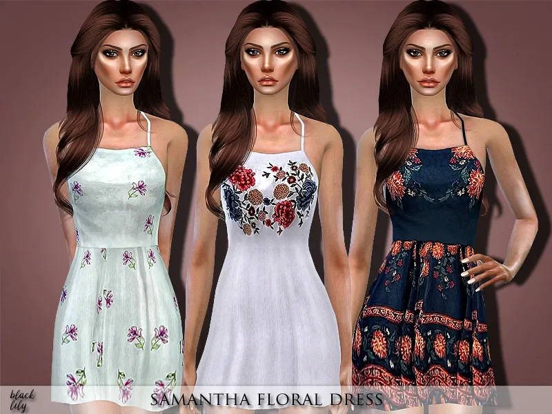 Samantha Floral Dress