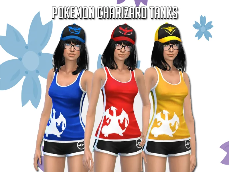 Pokemon Charizard Tank Top