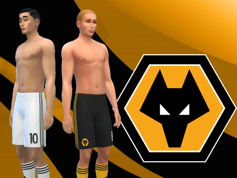Wolverhampton Wanderers shorts (REQUIRES FITNESS STUFF)