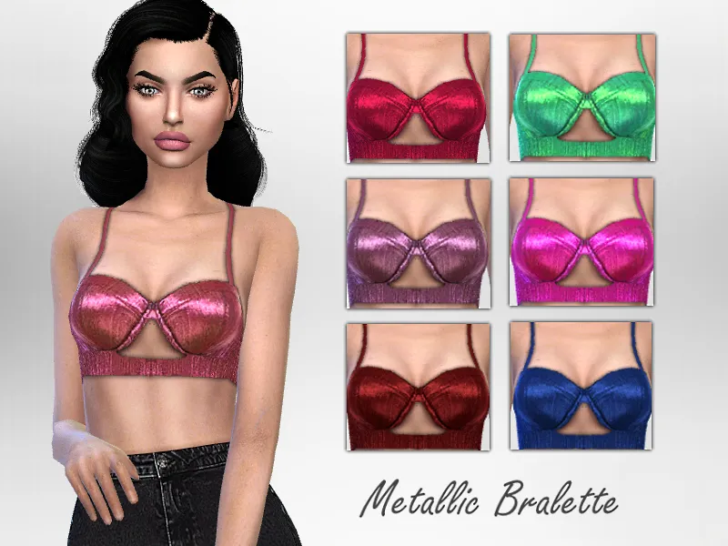 Metallic Bralette