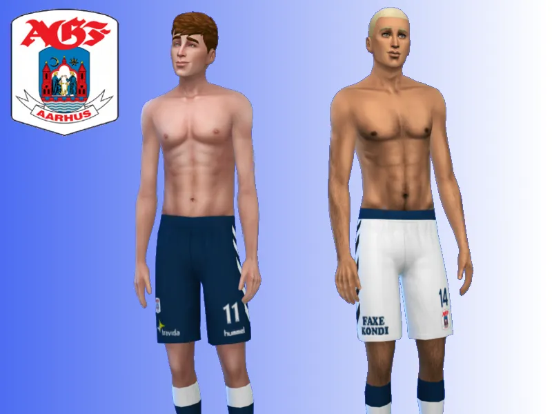 Aarhus Gymnastikforening (AGF) shorts 2018/19 Fitness needed