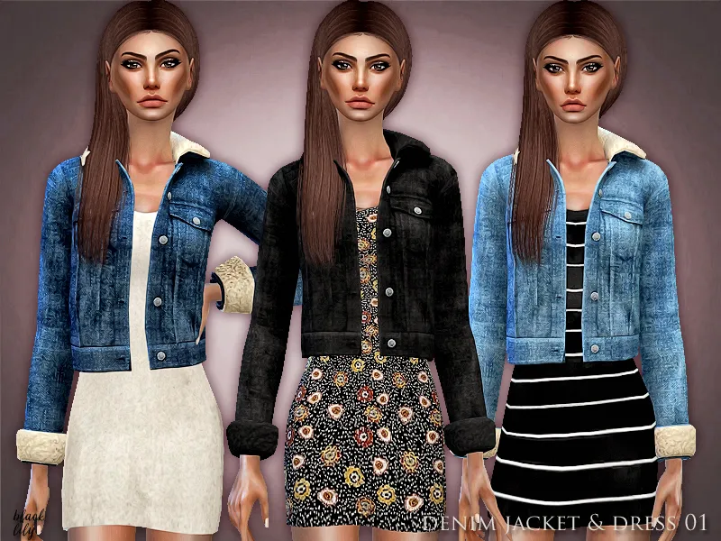 Denim Jacket & Dress 01