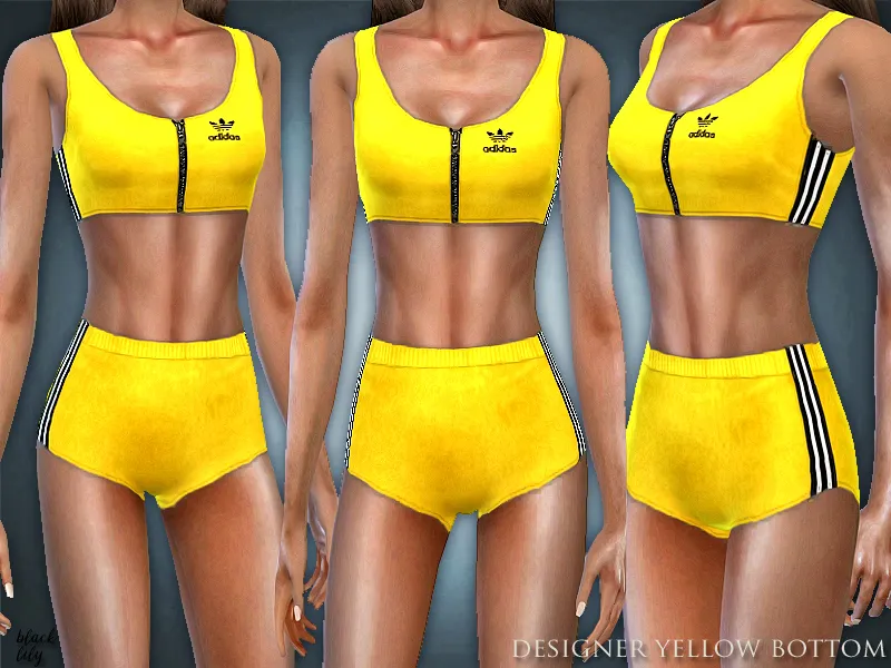 Designer Yellow Bottom