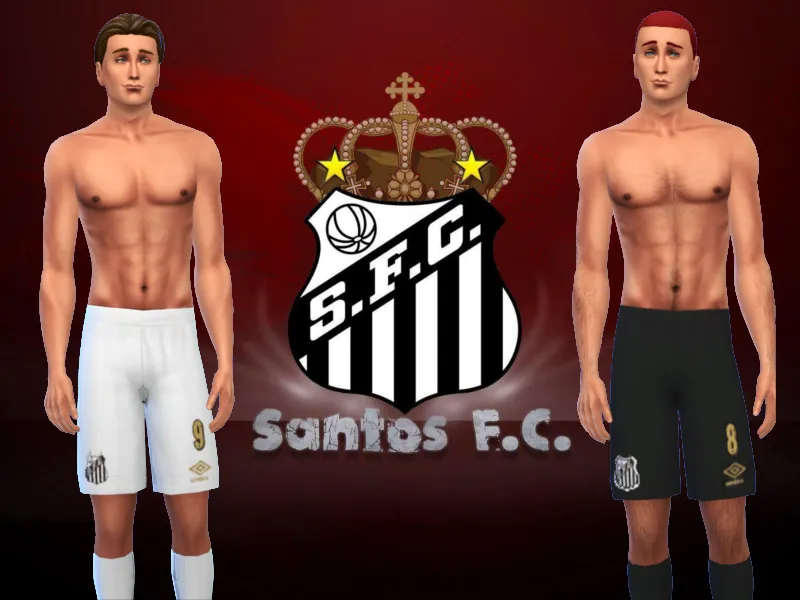 Santos FC shorts 2018/19 (Requires Fitness Stuff)