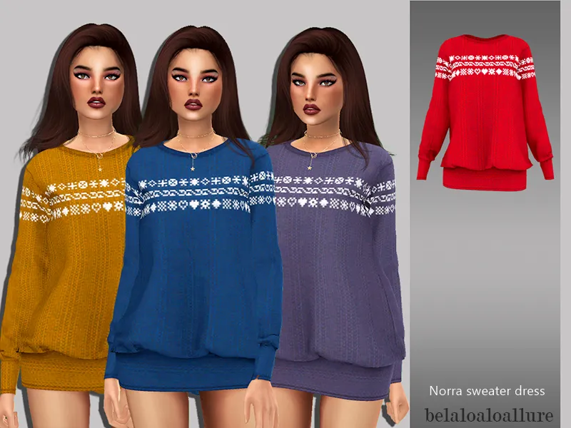 belaloallure_Norra sweater dress