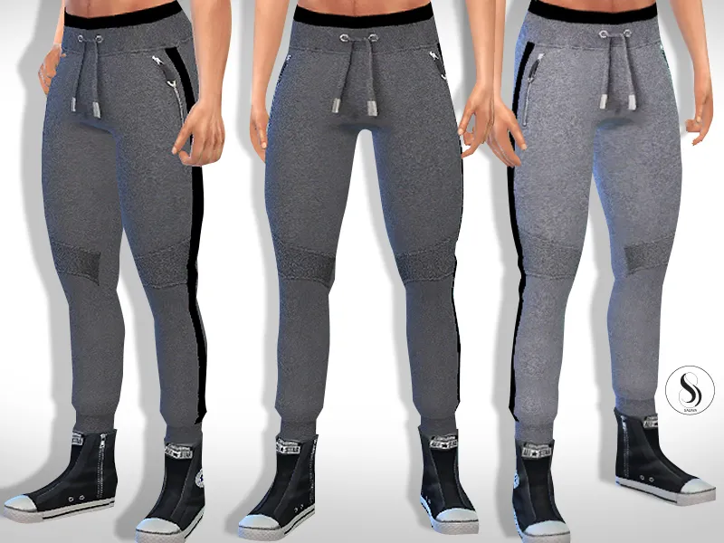 Male Sims Athletic and Casual Tracksuit Bottoms