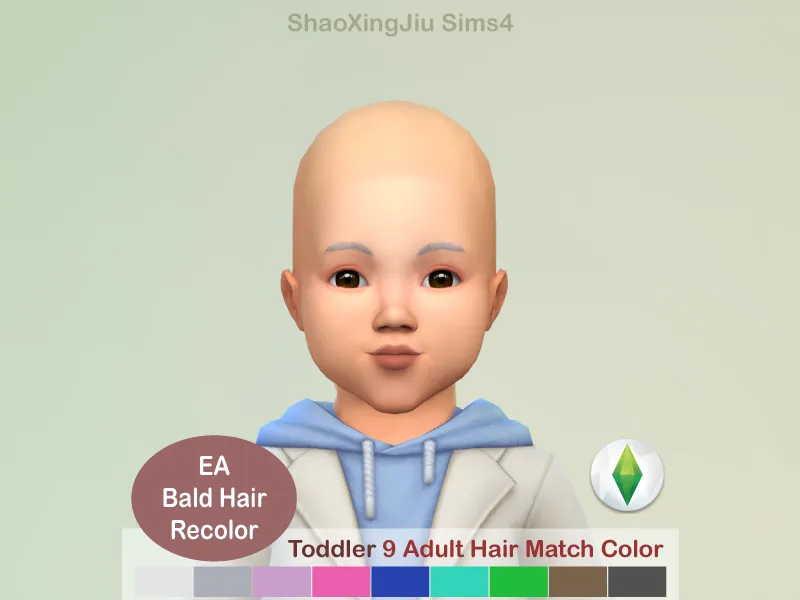 Bald Hair Recolor