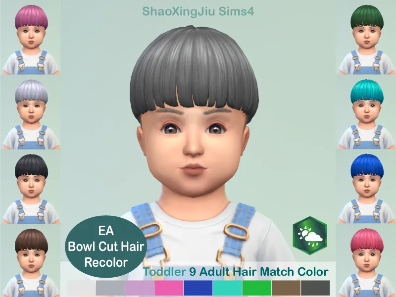 BowlCut Hair Recolor