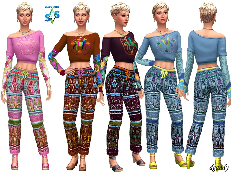 Boho Capris - 201904_05