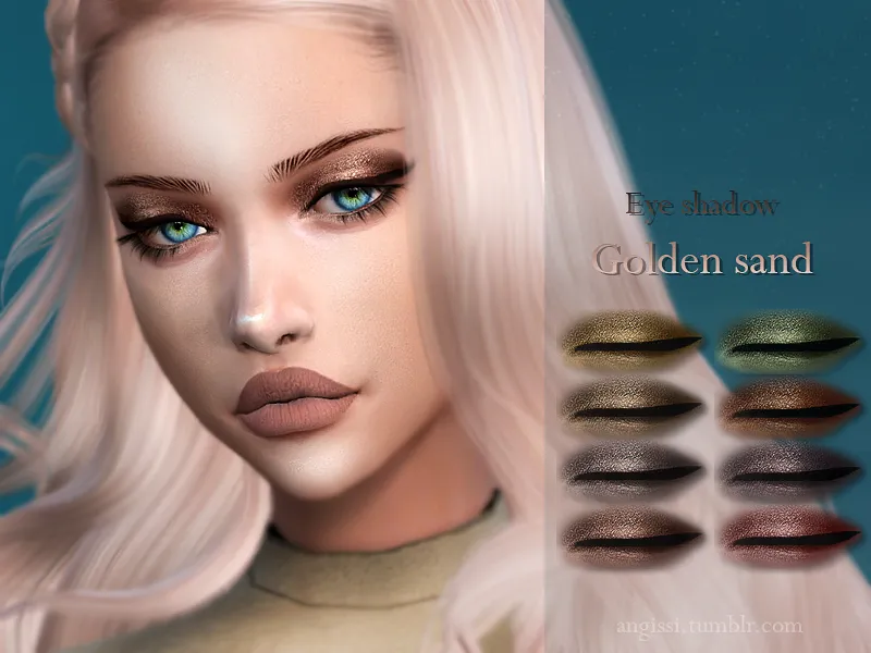 Eye shadow - Golden sand
