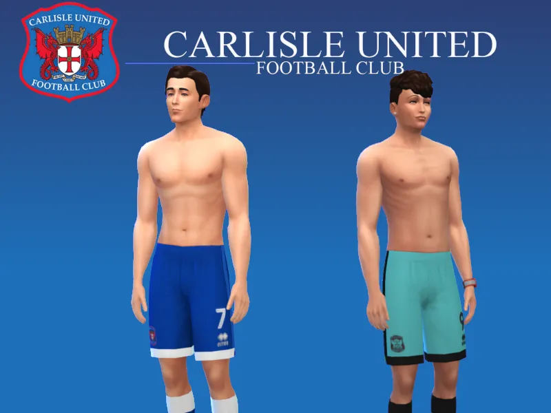 Carlisle United shorts 2019/20  fitness needed