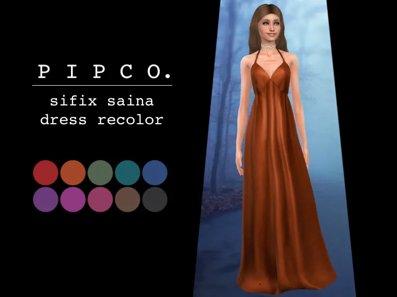 sifix saina dress recolor (mesh needed).