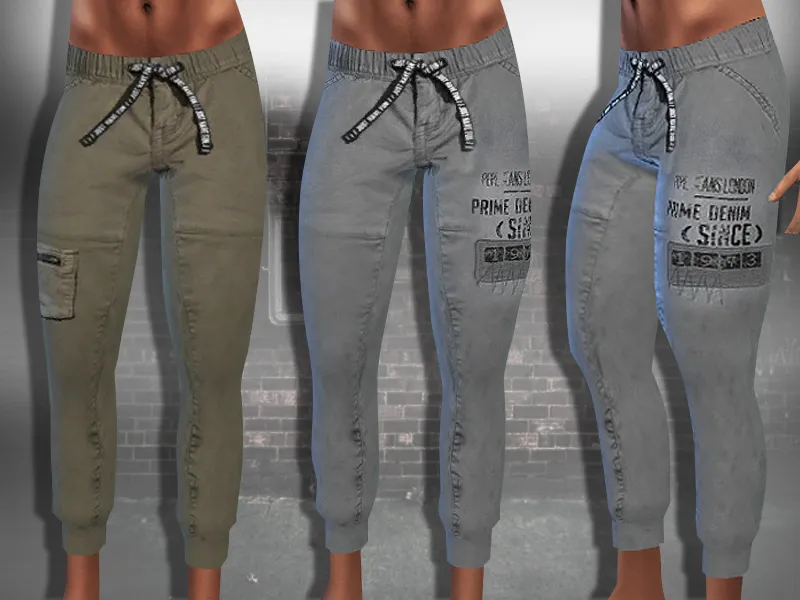 Male Sims Casual Bottoms