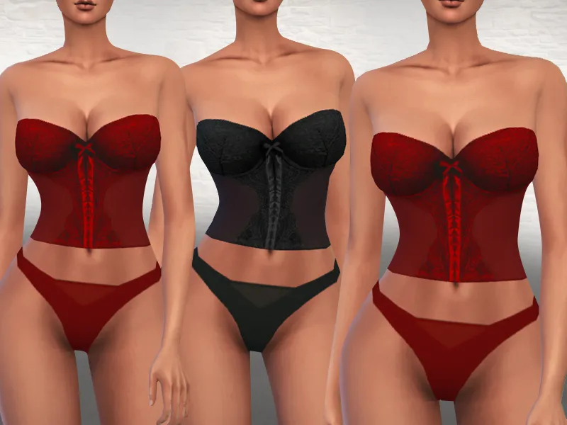 Half Transparent Lace Intimates