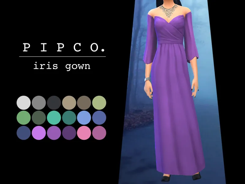 iris gown.