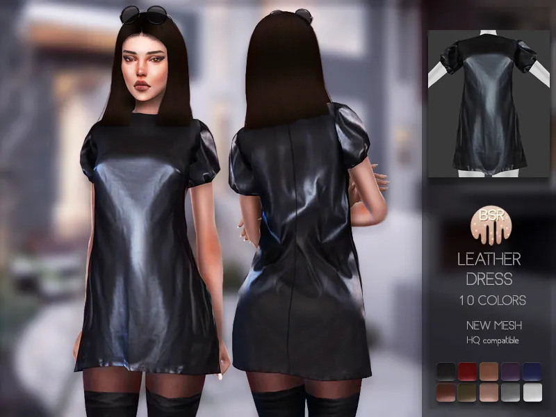 Leather Dress BD145