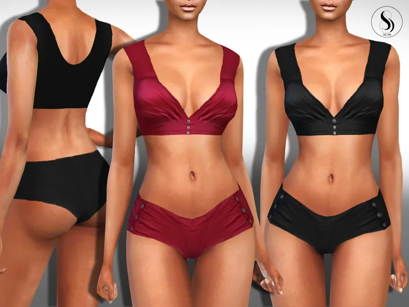 Female Button Sleeping Goodies