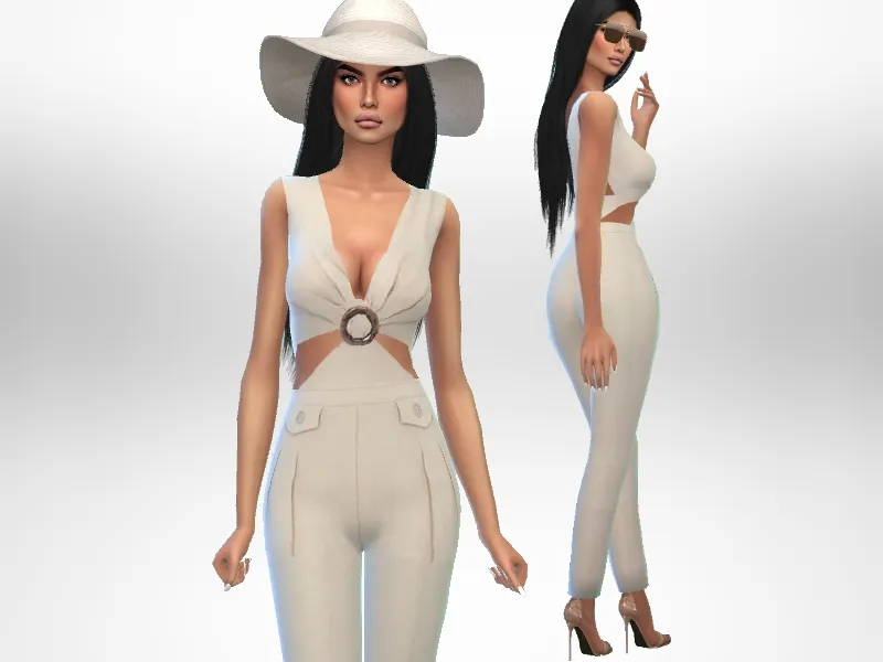 Vacay Jumpsuit (Mesh needed)