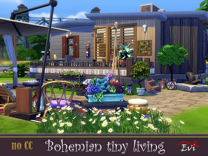 Bohemian Tiny Living
