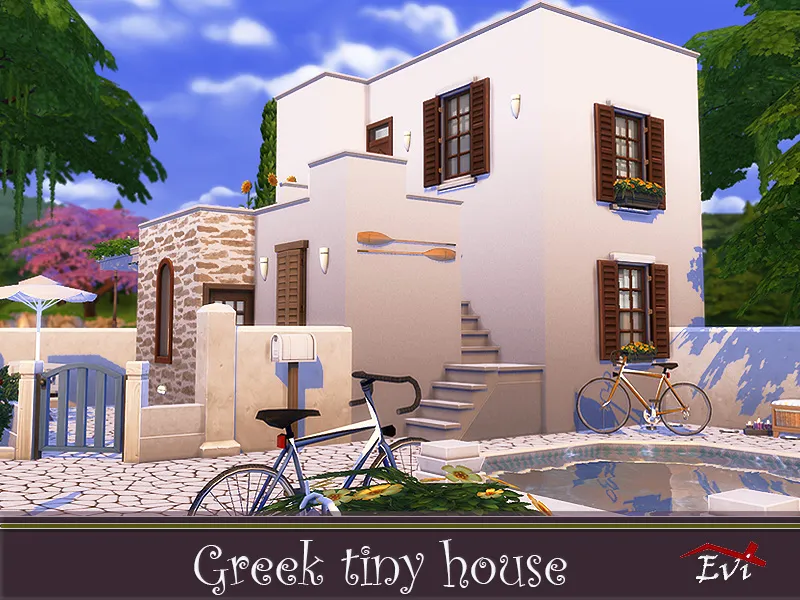 Greek tiny house