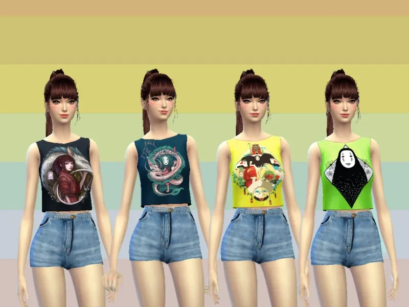 randomarty_SpiritedAway_TankTop - Perfect Patio