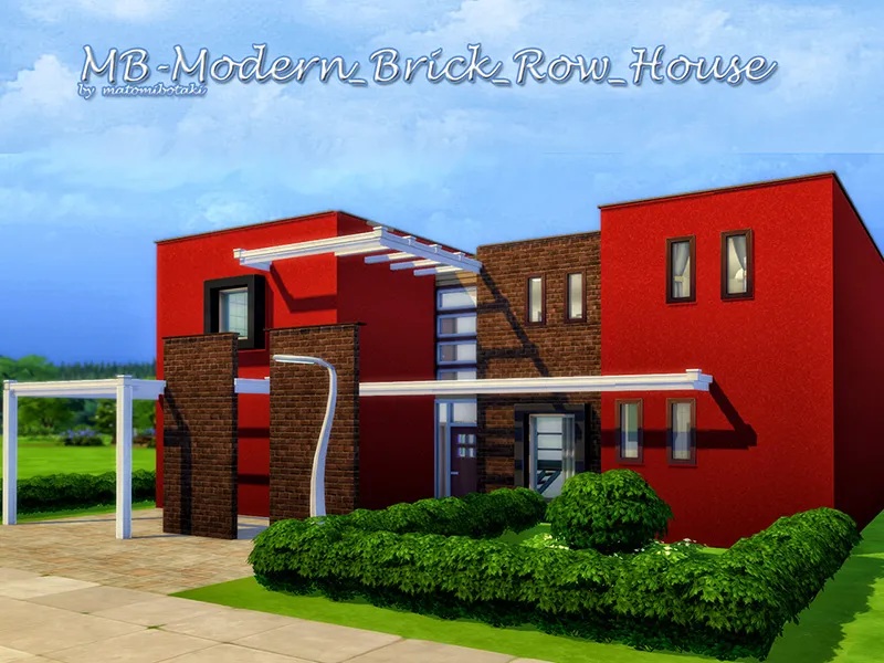 MB-Modern_Brick_Row_House
