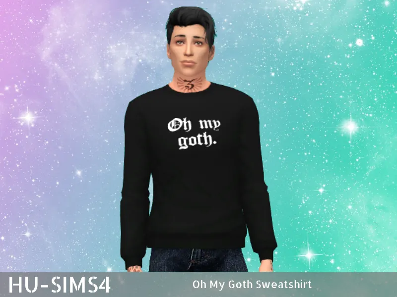 Oh My Goth Sweatshirt Male