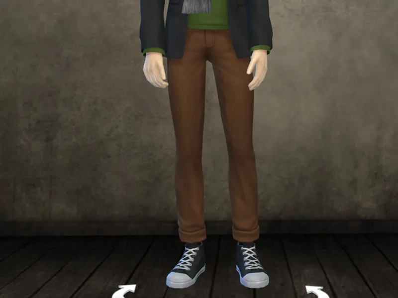 Liu Woods Dark Brown Pants