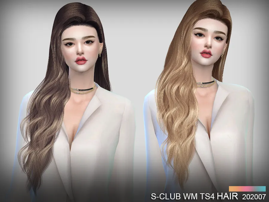 S-Club ts4 WM Hair 202007