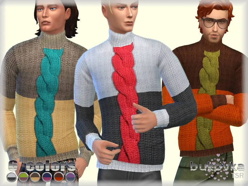 Sweater Color Block