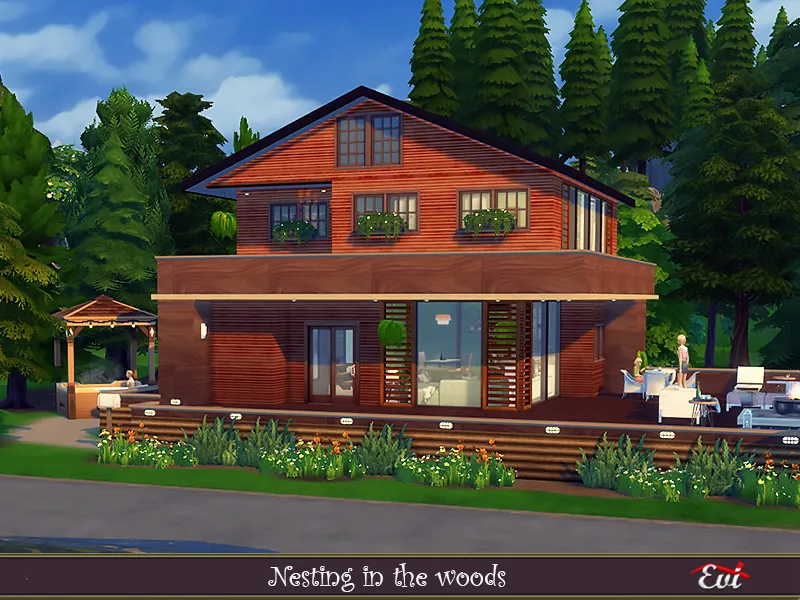 Nesting in the woods