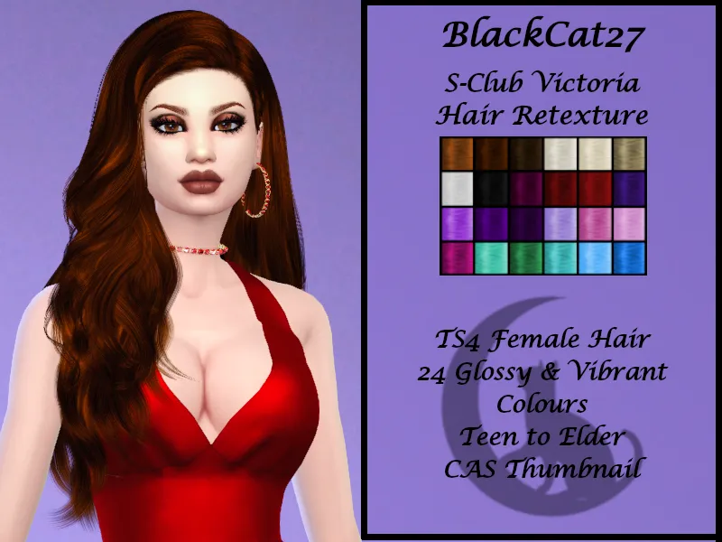 BlackCat27 S-Club Victoria Hair Retexture (MESH NEEDED)