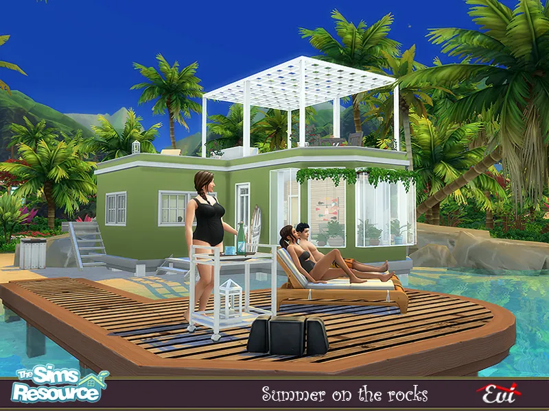 Summer on the rocks