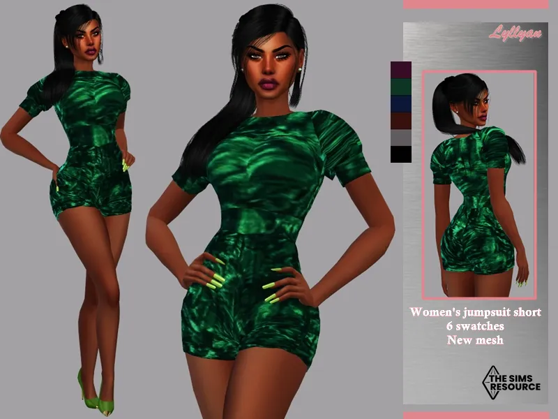 Women's jumpsuit short-Karol