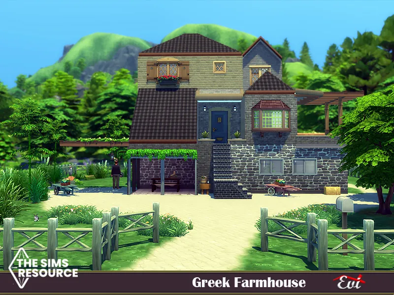 Greek Farmhouse_TSR only CC