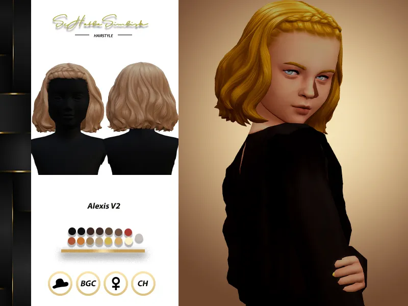 Alexis V2 Hairstyle (Children)