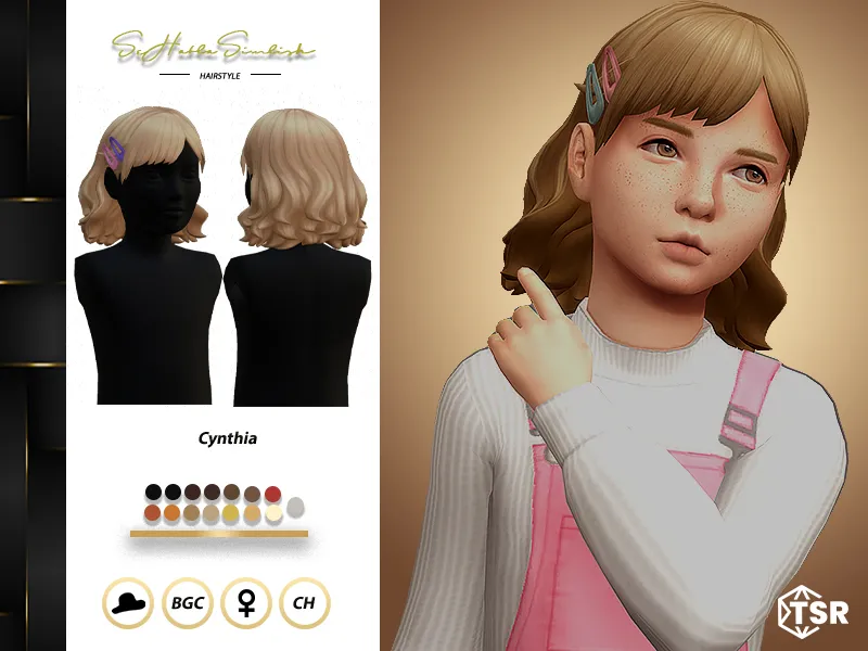 Cynthia Hairstyle (Child)