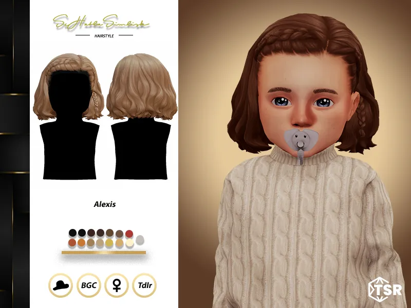 Alexis Hairstyle (Toddler)