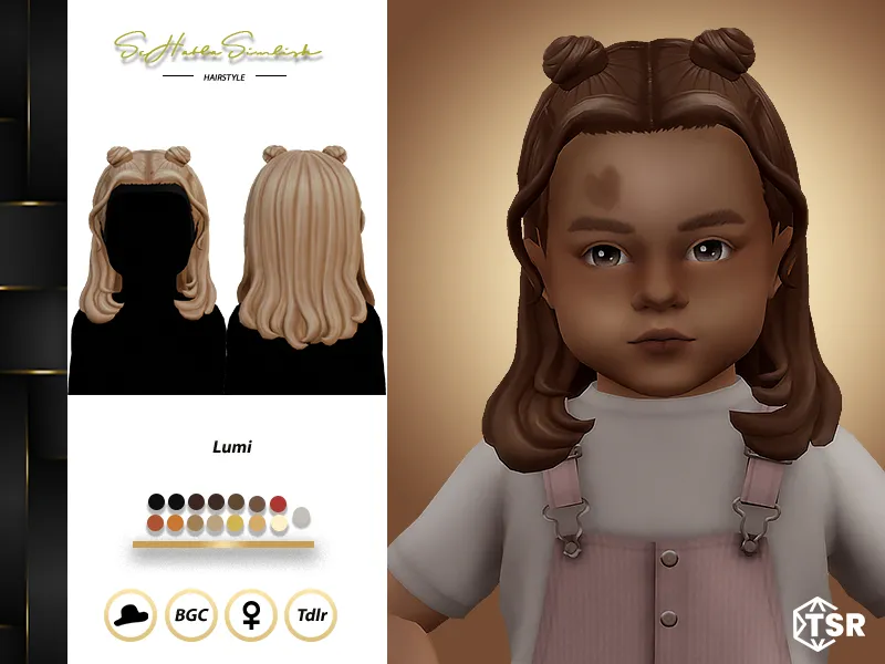 Lumi Hairstyle (Toddler)