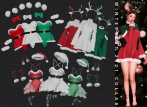 WINTERFEST COLLAB | Blue Craving x Missme x SM Sims