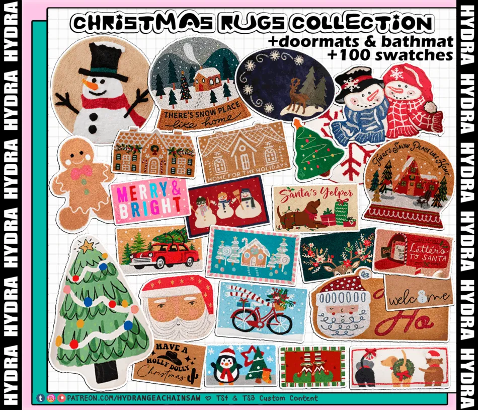 christmas RUGS1 Christmas Rugs Collection - Image 1