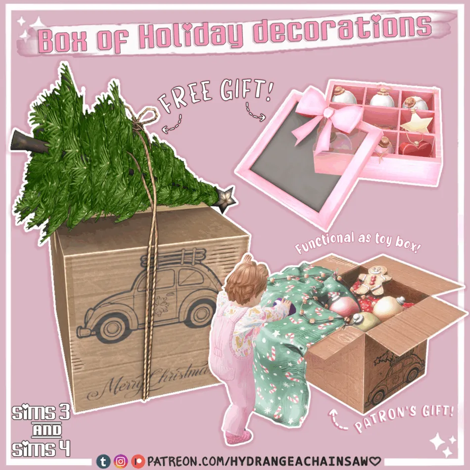 Christmas Ornaments Box - Image 1