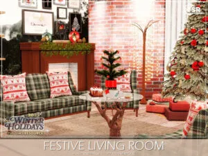 Festive Living Room