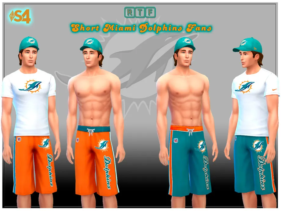 Shorts Miami Dolphins Fans