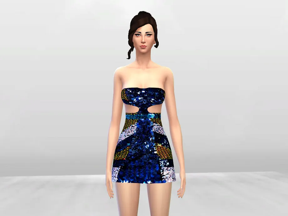 O'Hara Dazzle Sequin Tube Dress