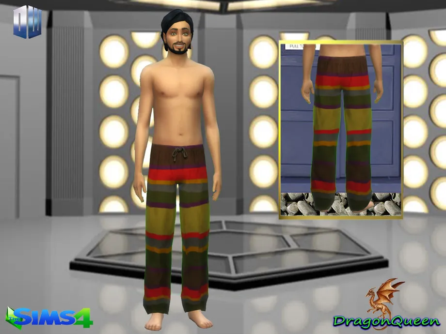 Baker Scarf Male Pants