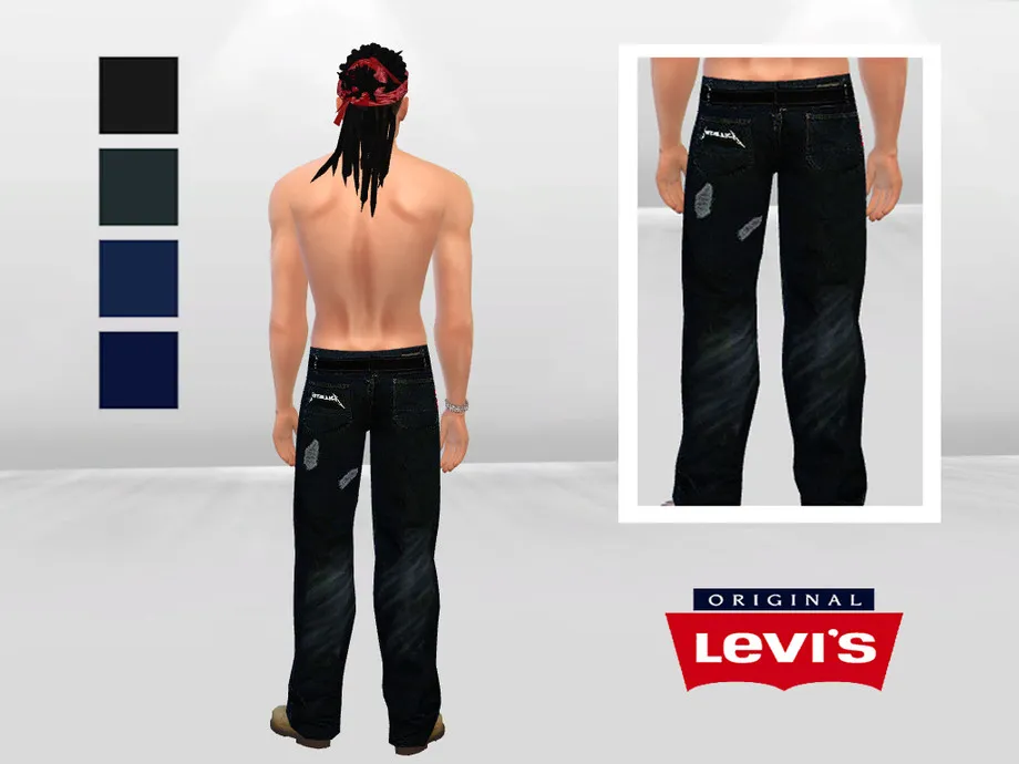 OldSchool Baggy Denim Pants