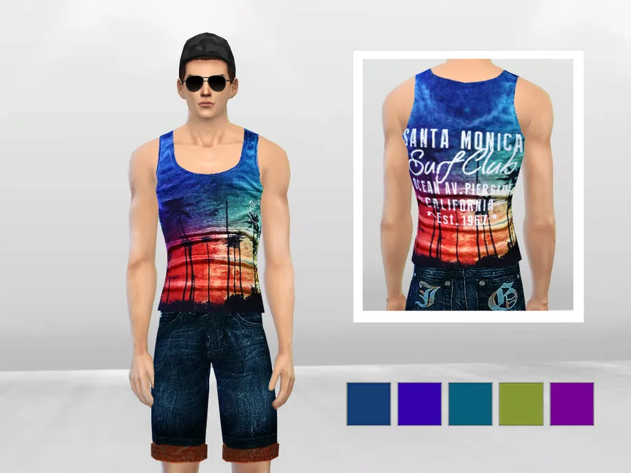 Santa Monica Summer Tank