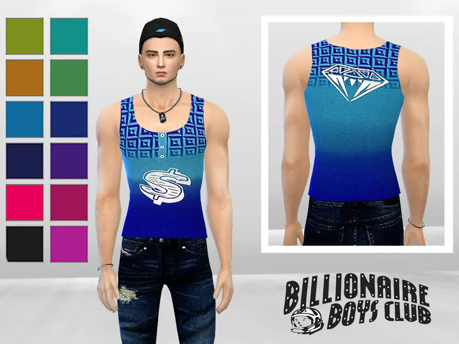 Dollars And Diamonds Tank Top