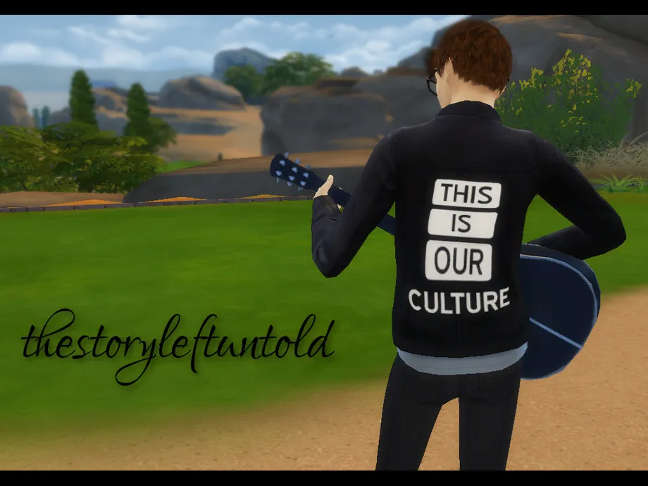 "This Is Our Culture" - Leatherjacket for Men